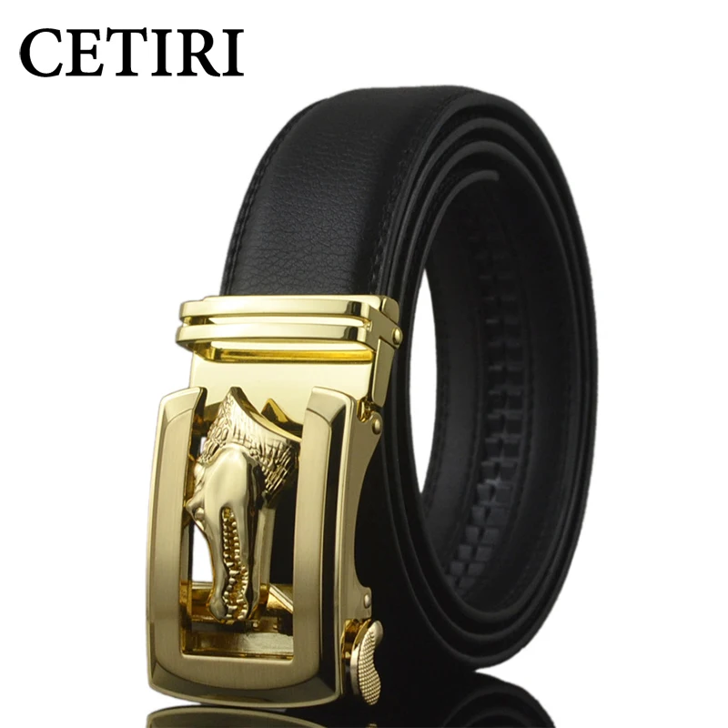 mens black crocodile belt