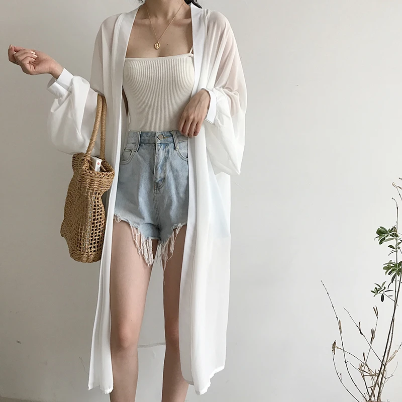 long knitwear tops