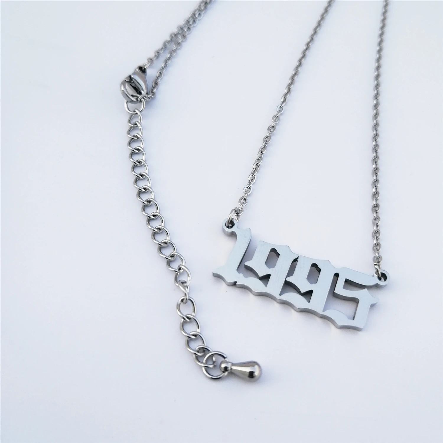 Charm 1995 Year Choker Necklaces 