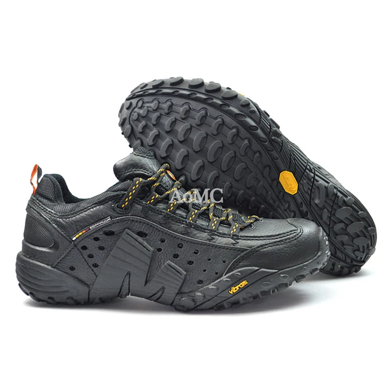 merrell leather hiking shoes