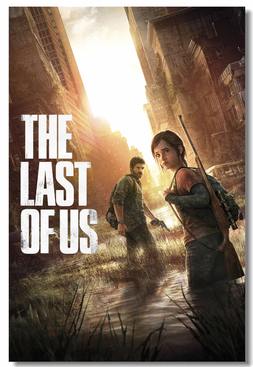 Kupit Domashnij Dekor Custom Canvas Wall Decoration The Last Of Us Poster The Last Of Us Wall Sticker Mural Ellie Joel Video Game Wallpaper 0571