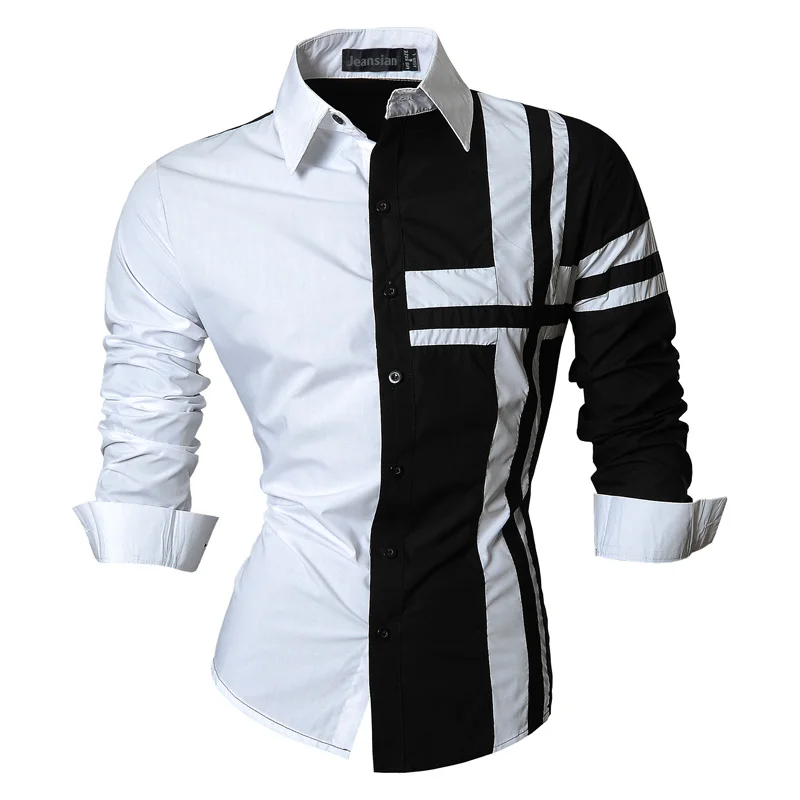 Shirts Men Casual Jeans Shirt 