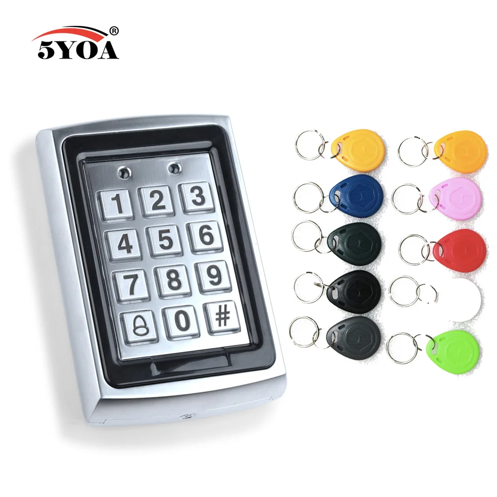 Door Exit Push Button Release Switch Opener NO COM NC LED light For Door  Access Control System Entry Open Touch