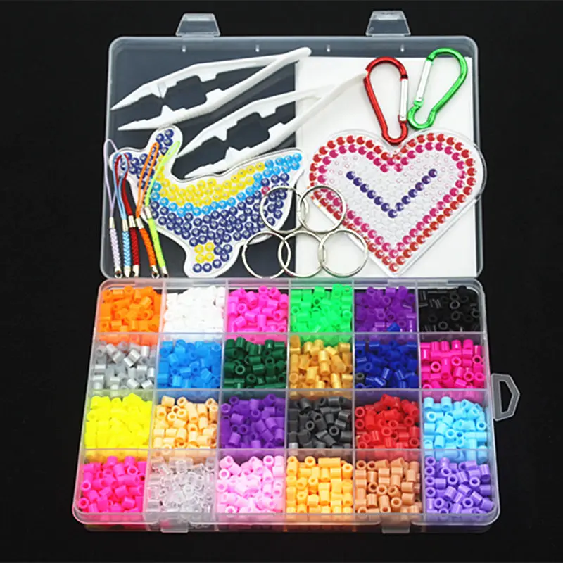 1000 pcs/Bag 5mm Hama Beads Puzzle Perlen Iron Beads Diy Perler Fuse Bead  Intelligence Educational Toys - AliExpress