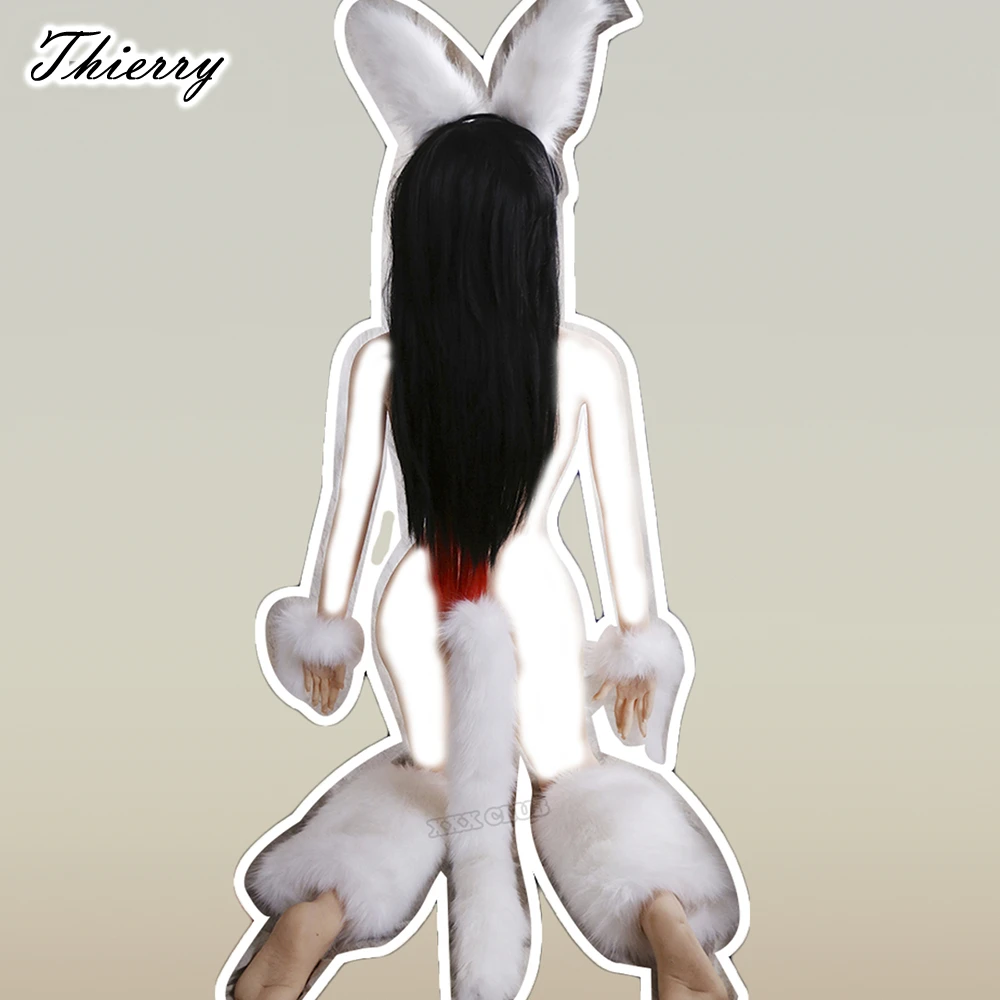 קנו אביזרי מין | Thierry Sex Games Products Fetish Fox Fairy Anal Plug Long  Tail, Adult Game Roleplay Sexy 4 Pcs/Set, Sex Toys for Women