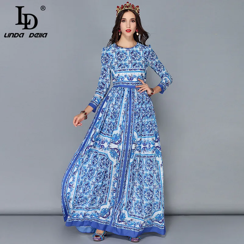 Fashion Runway Maxi Dresses Women's 