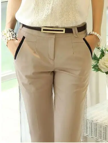 women's plus size khaki work pants