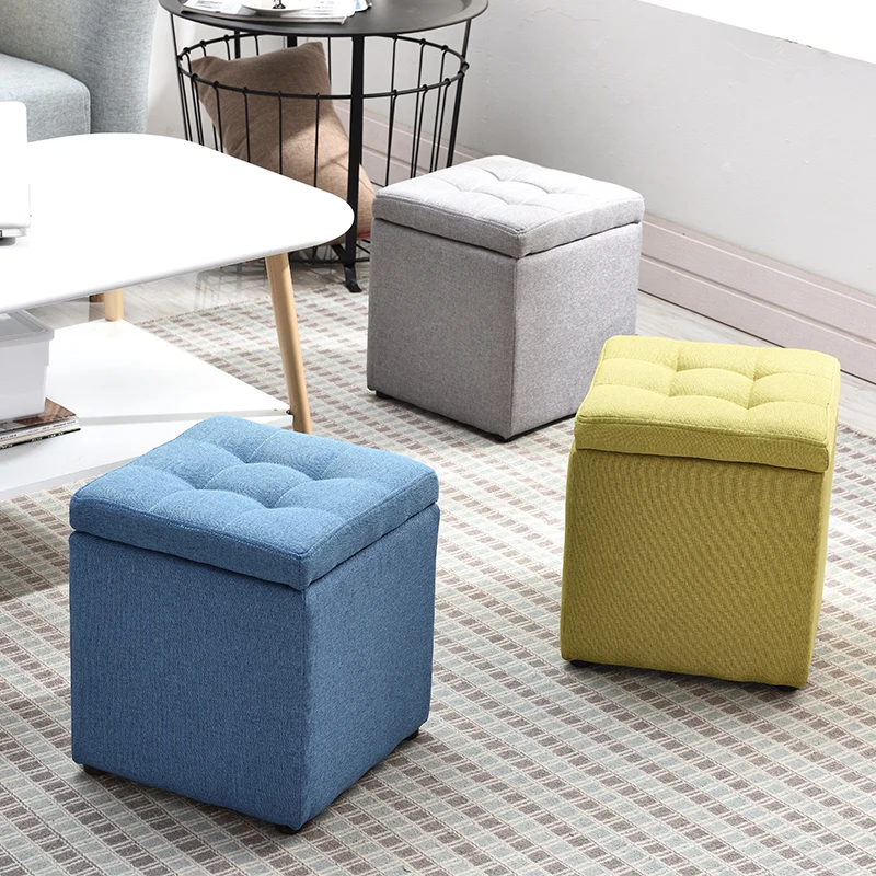 table and storage stools