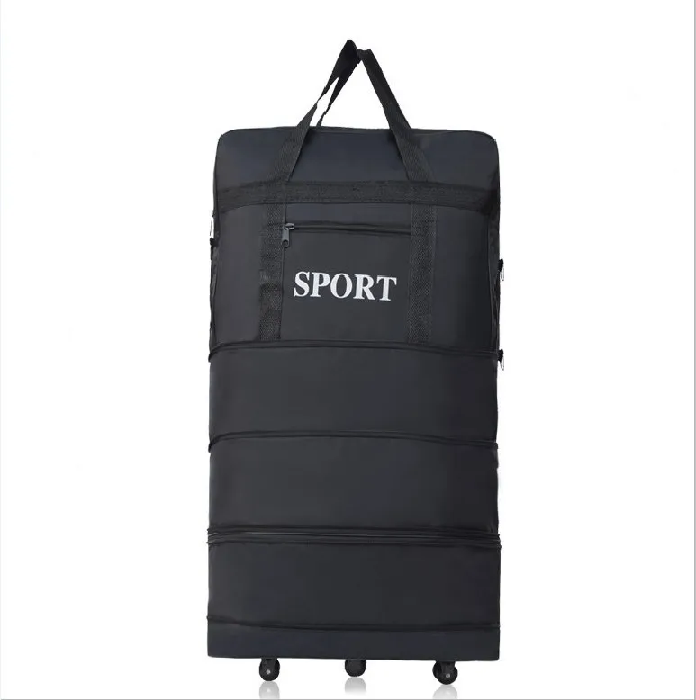 expandable luggage bag