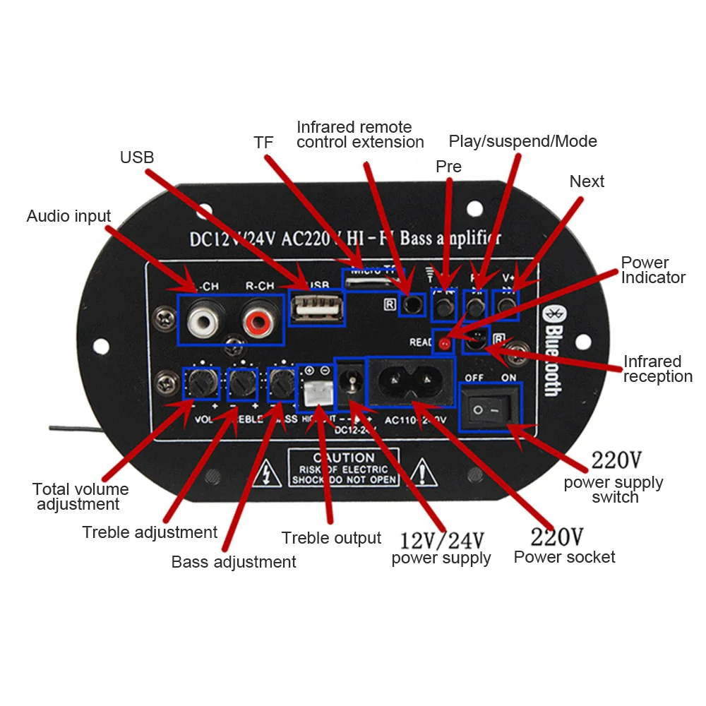 24v subwoofer amplifier