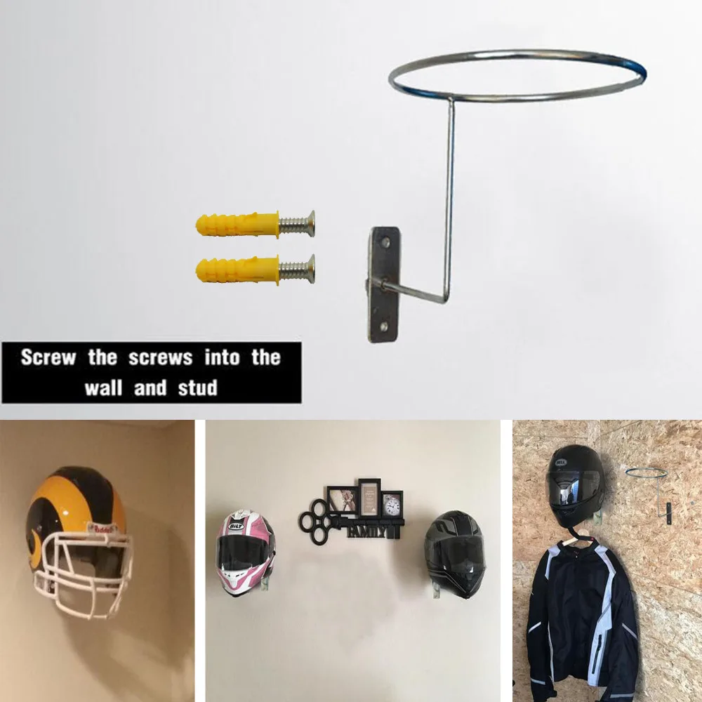 wall mounted helmet display