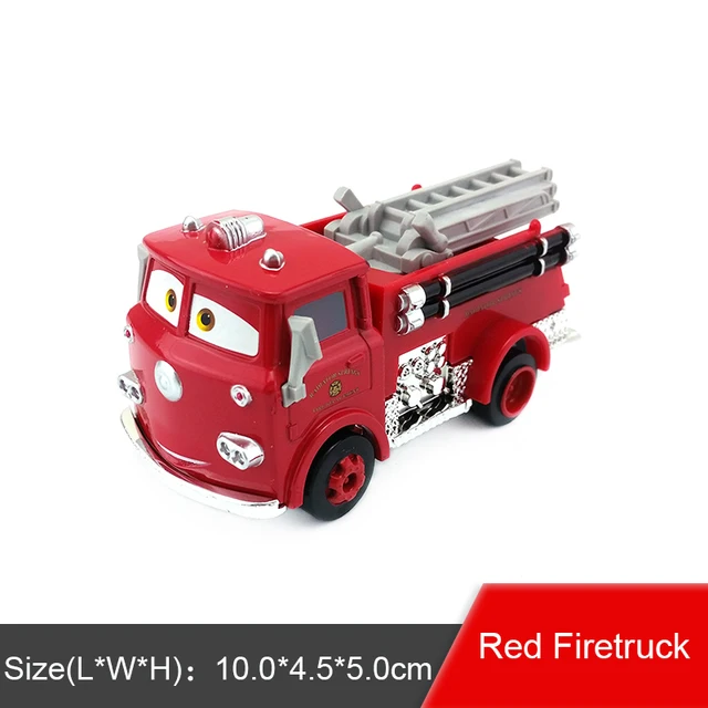 disney cars red diecast