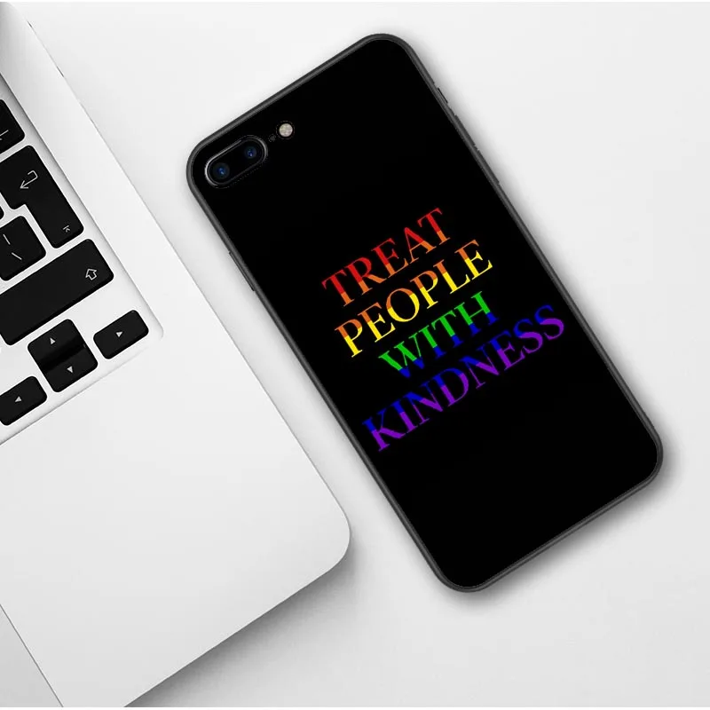 Agora A3esoyar Kinhtwn Harry Styles Treat People With Kindness Tattoos One Direction 1d Phone Cases For Iphone X 6 6splus 7 8 Plus 5 5s Se Xs Max Xr Xs