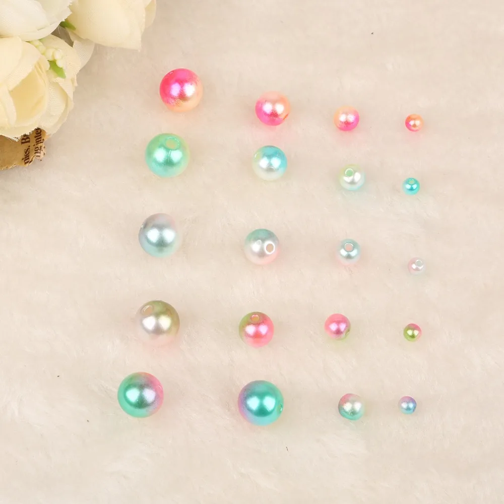 3mm-20mm Half round Pearls Acrylic Beads For Jewelry Making Craft Pearls  Clothing Accessories phone stickers Nail Art Diamonds