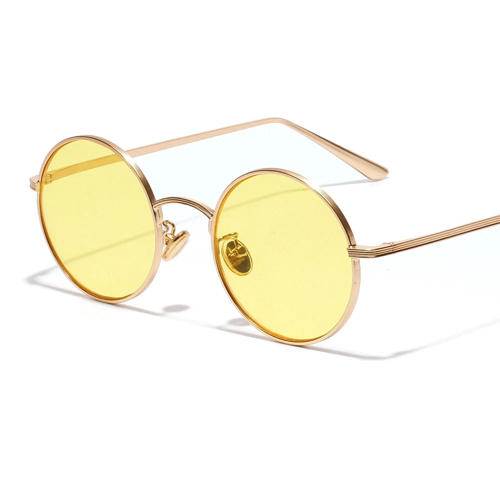 yellow retro glasses