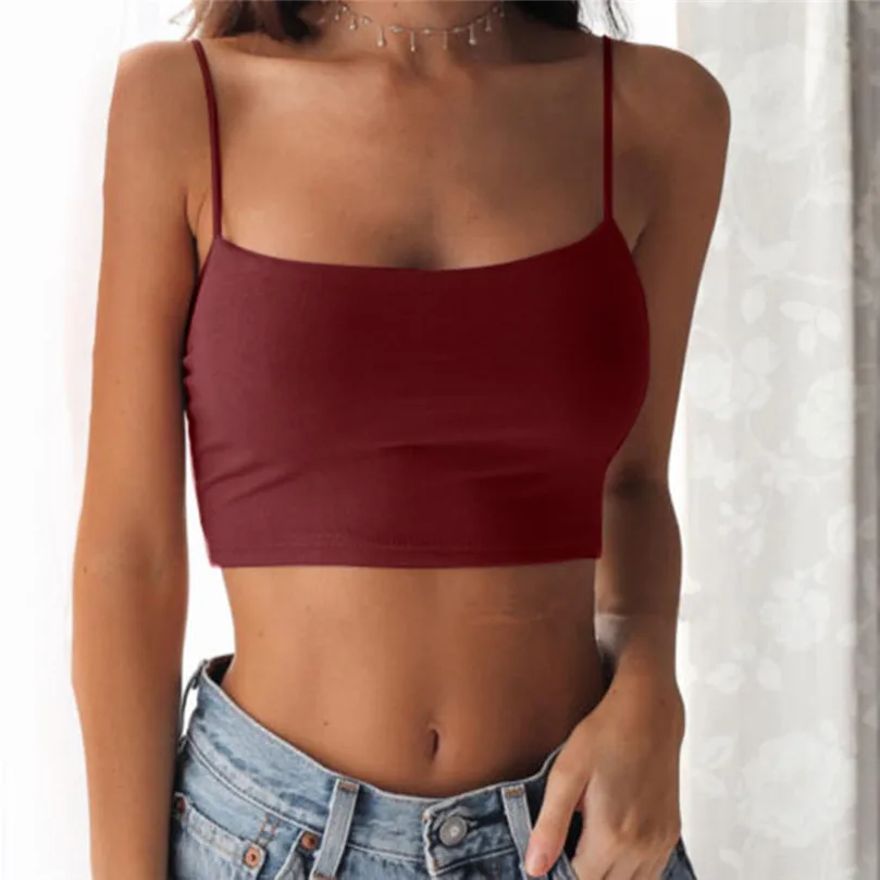 beach bralette crop top