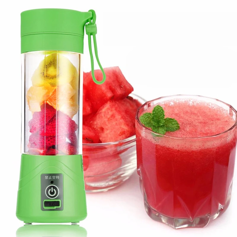 Купить Кухня, столовая и бар 380ml USB Rechargeable Juicer Bottle Cup