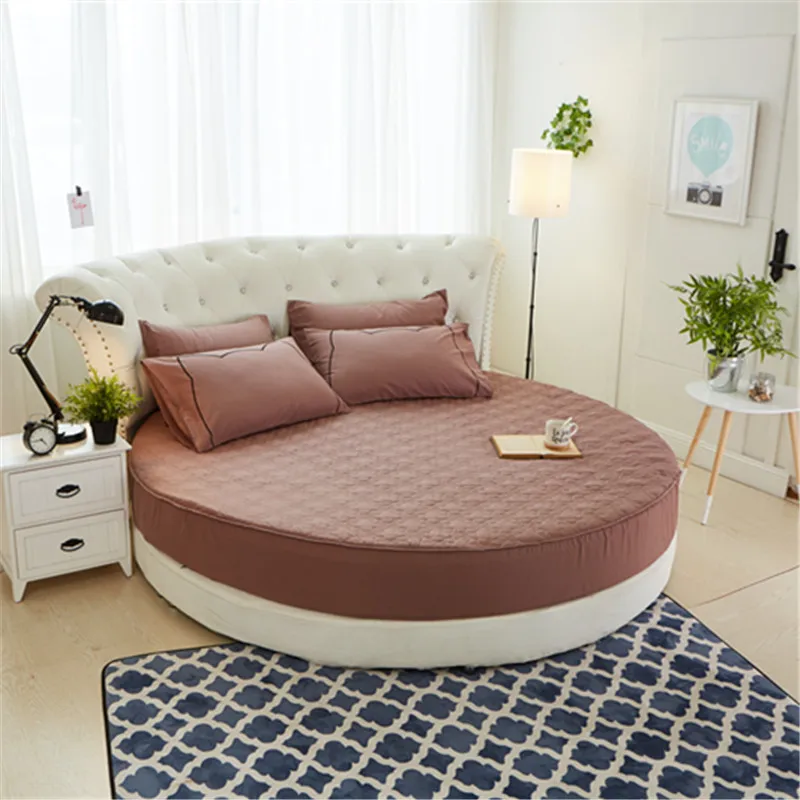 round bed mattress pad