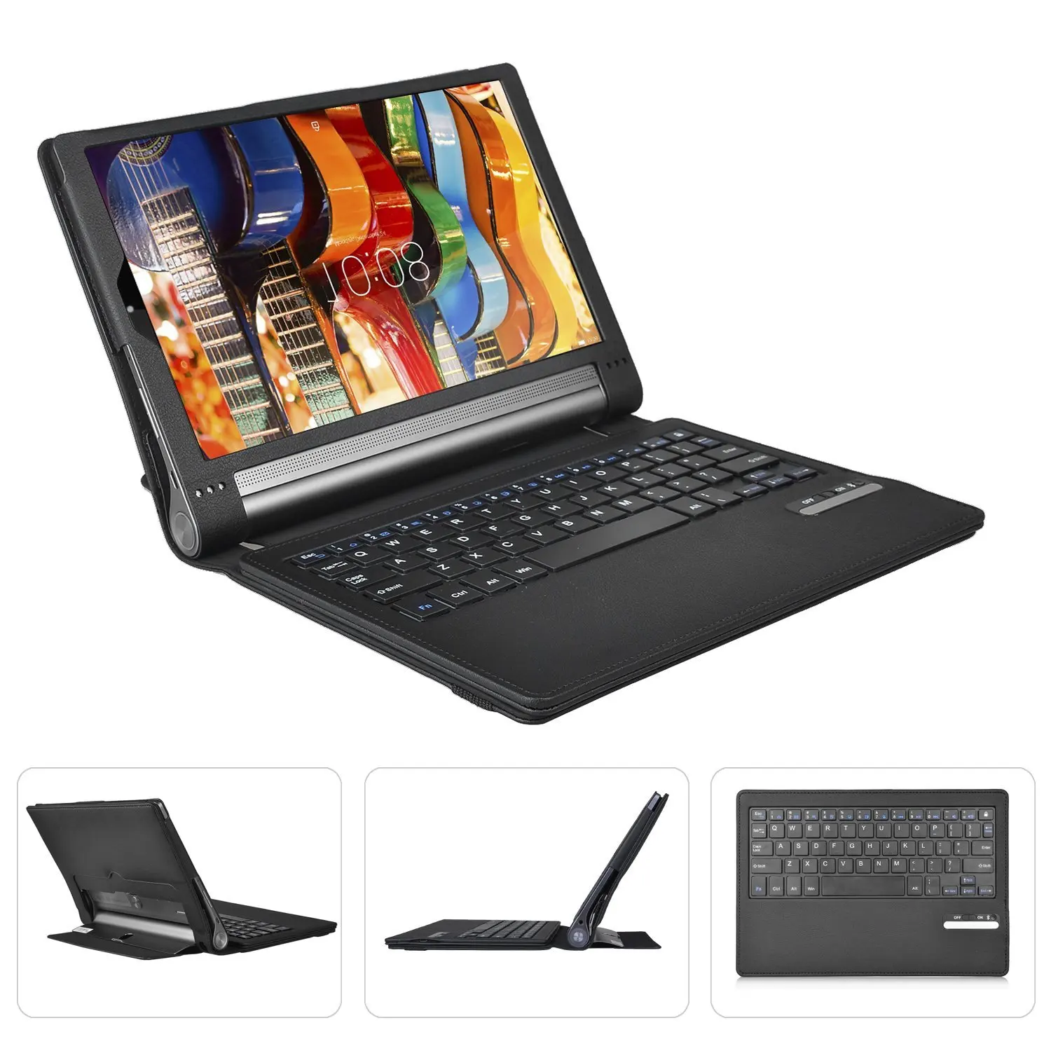 badge reality start Cumpără Accesorii tableta | PU Bluetooth Keyboard Case for Lenovo YOGA Tab 3  Pro 10.1 10 X90 X90F/M/L Plus 10 YT-X703F Protective Stand Case with  Keyboard