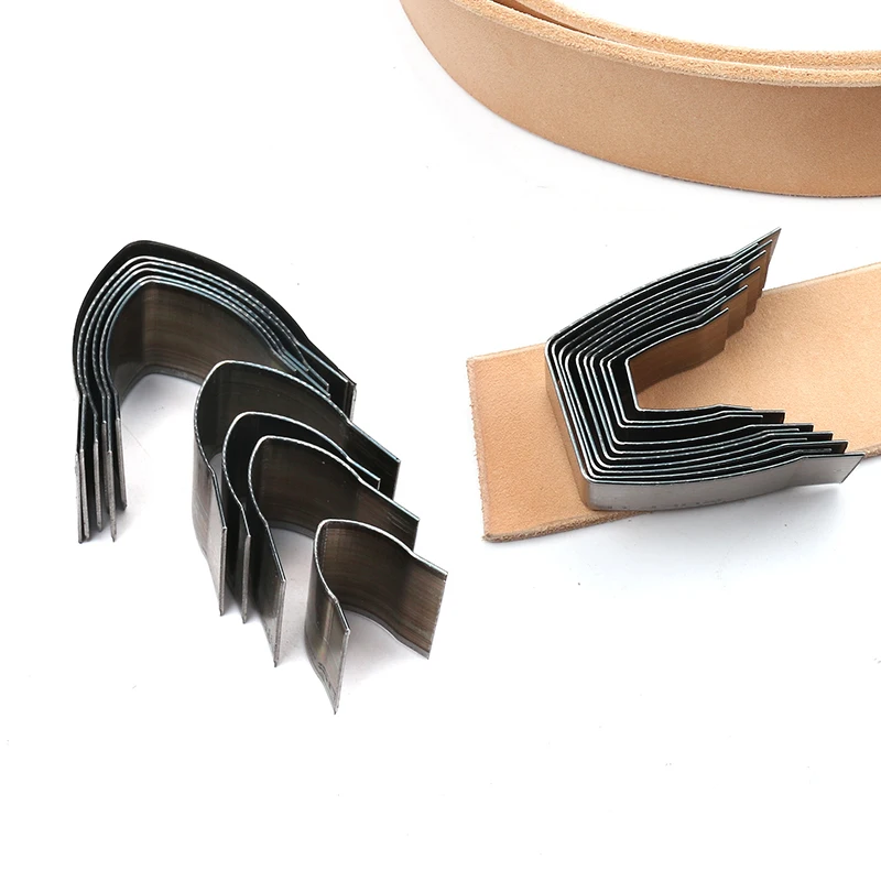 15-45mm Semicircle Punching Stitching Cut Steel Leather Corner Cutter Kits  Manual Round Belt Strap Wallet Bag Leather Punch Tool
