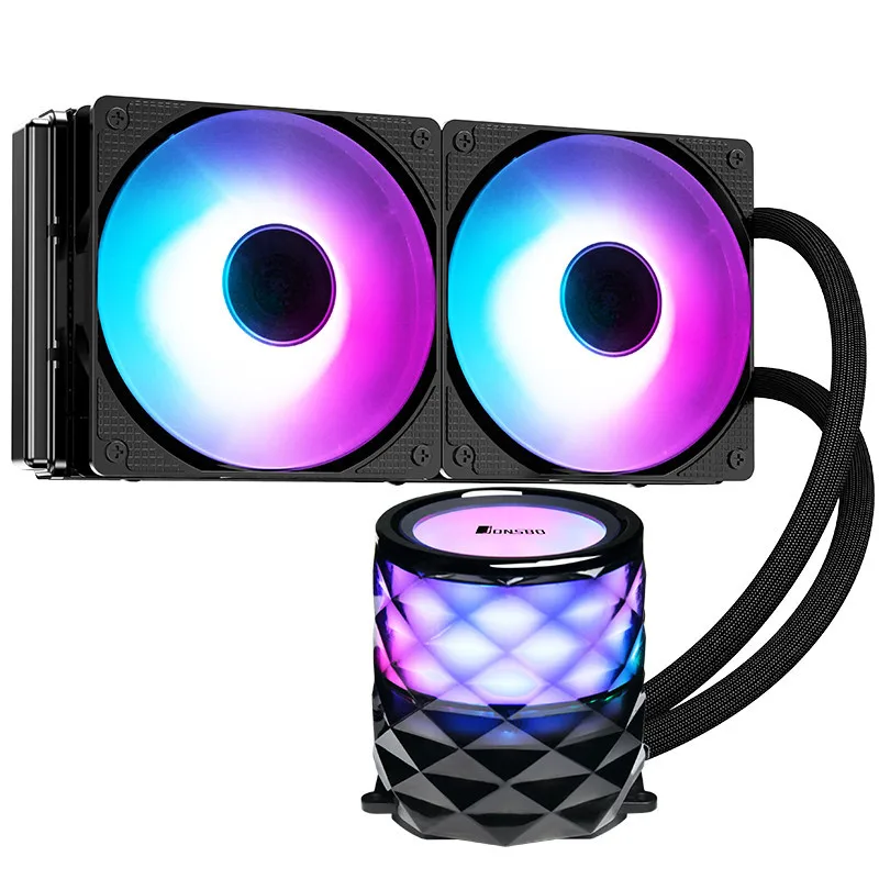 Agora arthmata H Y Jonsbo Pwm One Piece Pc Water Cooling Radiator 240 Pump Kit Water Cooled Fan 1mm Colorful Cpu Block Symphony Crystal Tw3 240 Agora arthmata H Y Jonsbo Pwm One Piece Pc Water Cooling Radiator 240 Pump Kit Water Cooled Fan 1mm Colorful Cpu Block Symphony Crystal Tw3 240