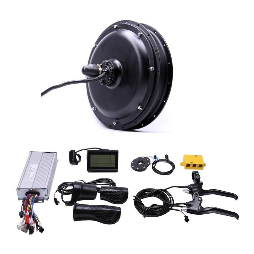 11.11 2020 Free shipping 48V 1000W rear high speed Motor Electric Bicycle eBike Conversion Kits motor wheel-animated-img
