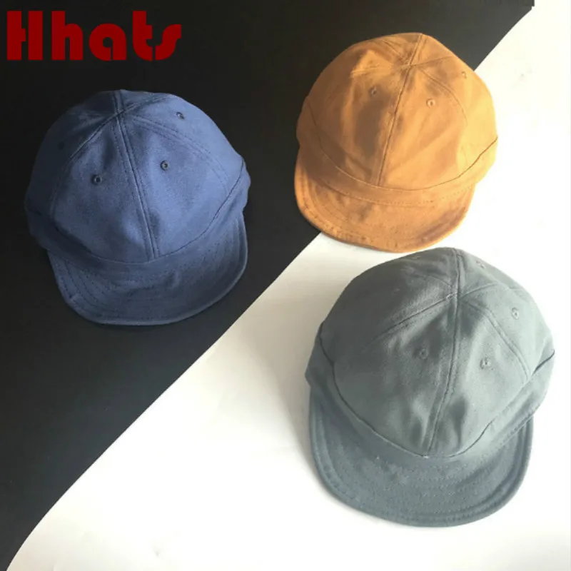 short brim snapback