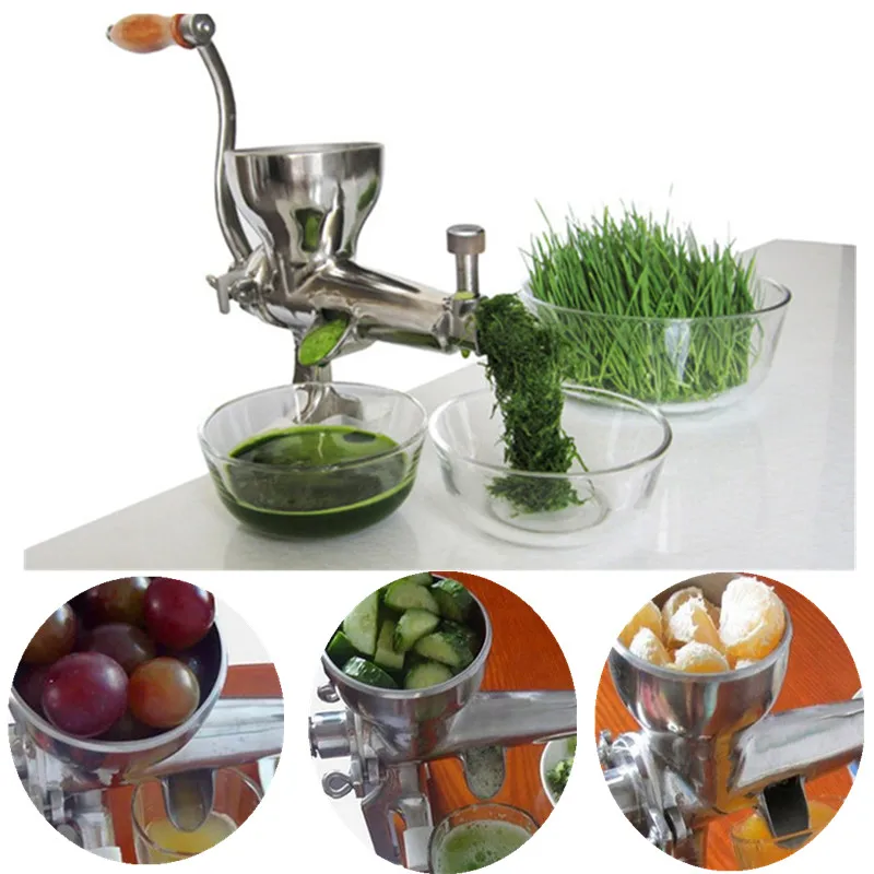 hand crank cold press juicer