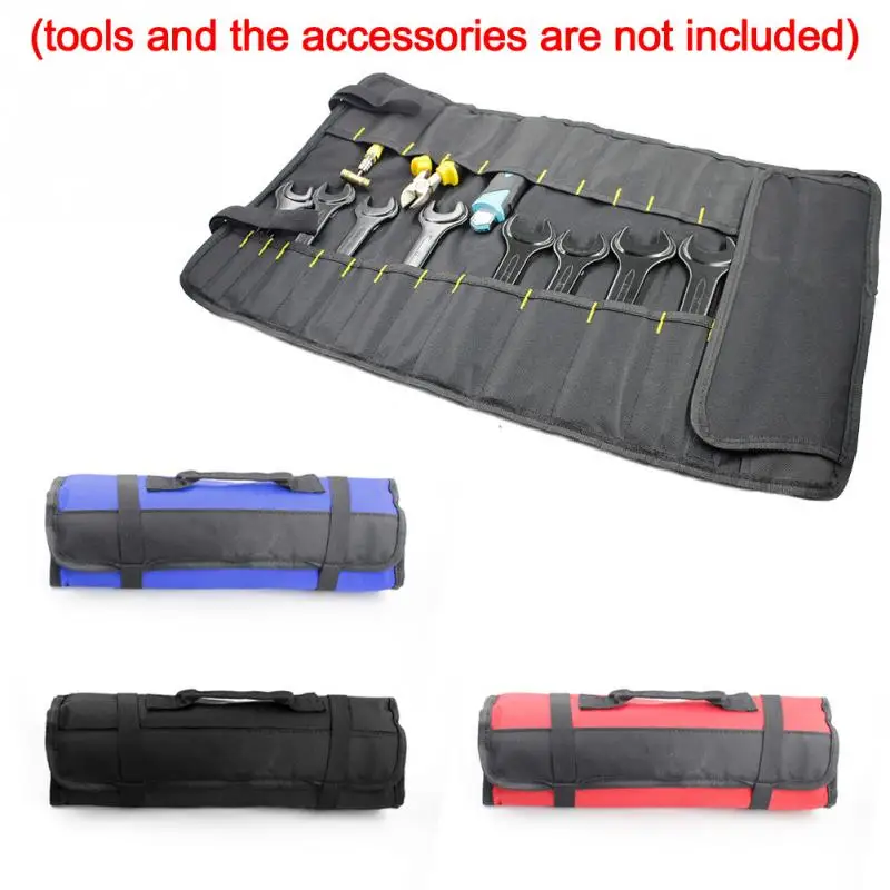 Nylon Carrying Bag Reel Type Tool Kit Electrician Tool Insert Bag Canvas  Oxford Cloth Tool Kit Tool Bag Hardware Tool Kit