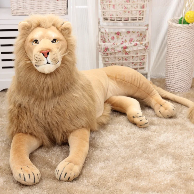 large lion plush toy