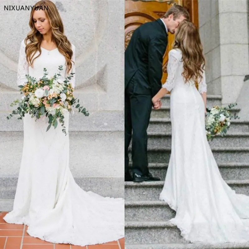 Modest Wedding Dresses 