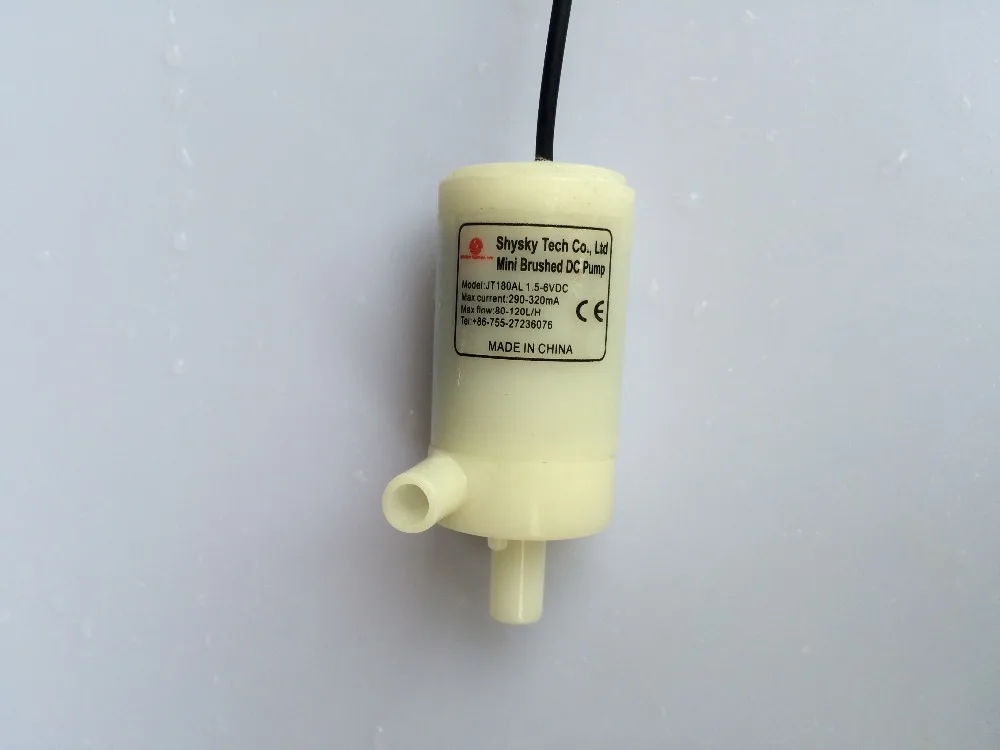 6V DC, 1.1M 120LPH Submersible 