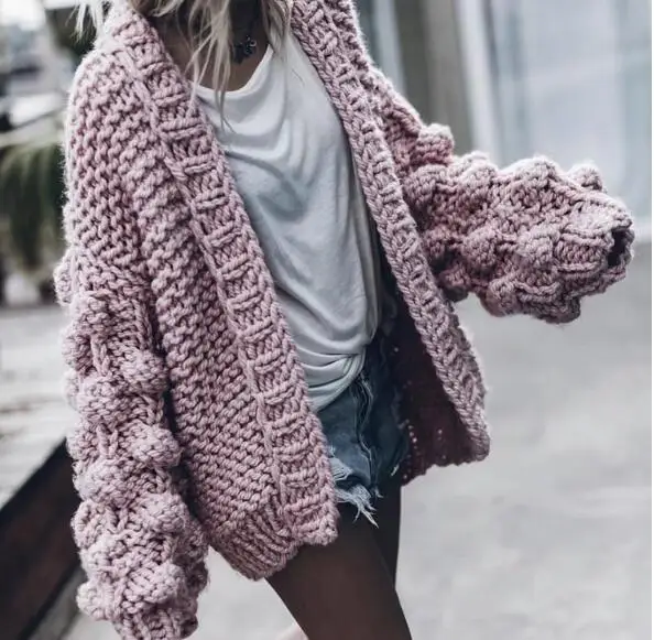2022 Autumn Winter women sweater ball 