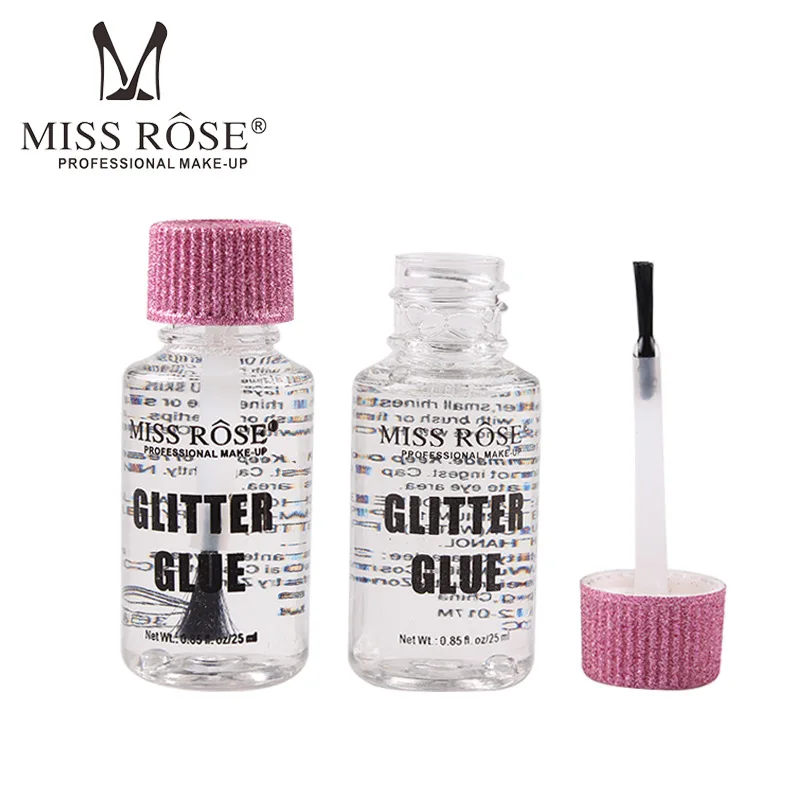 קנו איפור  Miss Rose Glitter Glue 25ML Eye Sequins Glitter Glue