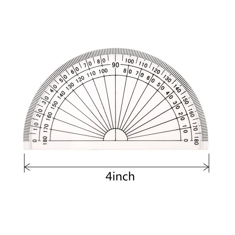 Student Compass Ruler Multi-function Drawing Circle Tool Ruler For