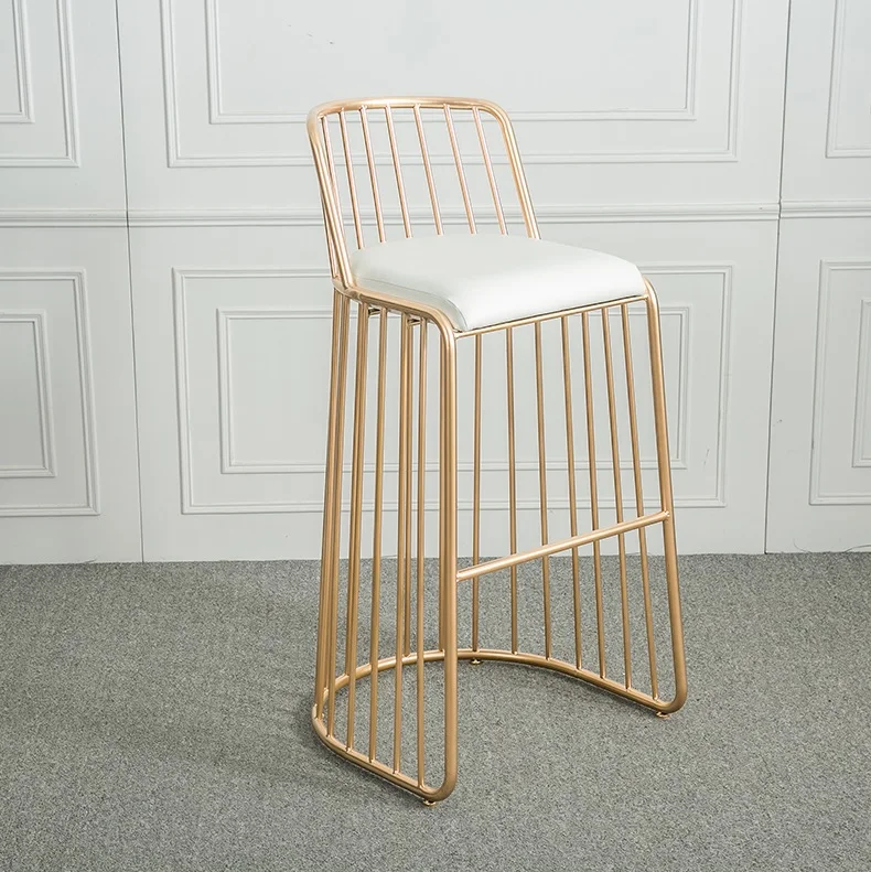 stool chair gold