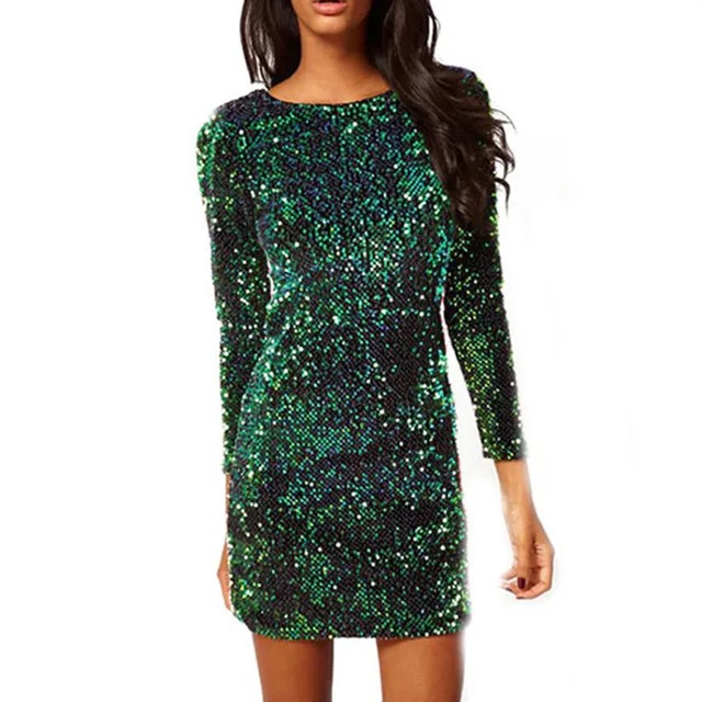 sequin going out dresses