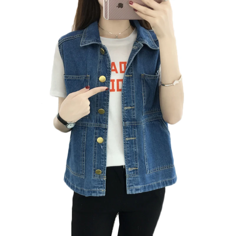 קנו ז'קטים | Spring Summer Denim Vest 