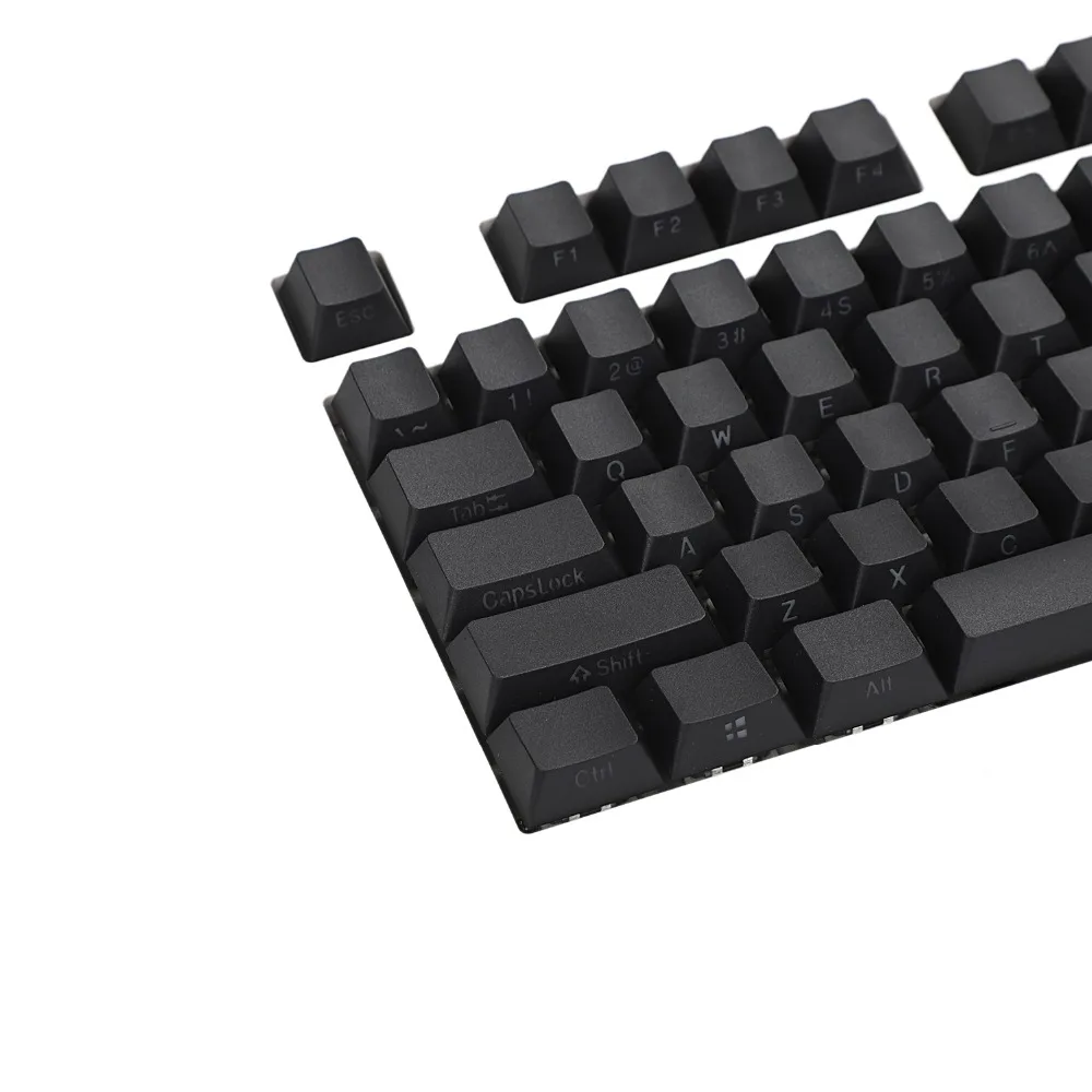 black pbt backlit keycaps