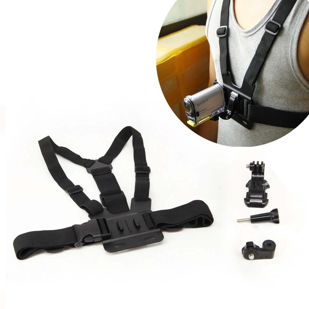 Adjustable Chest Mount Harness Camcorder Shoulder Strap