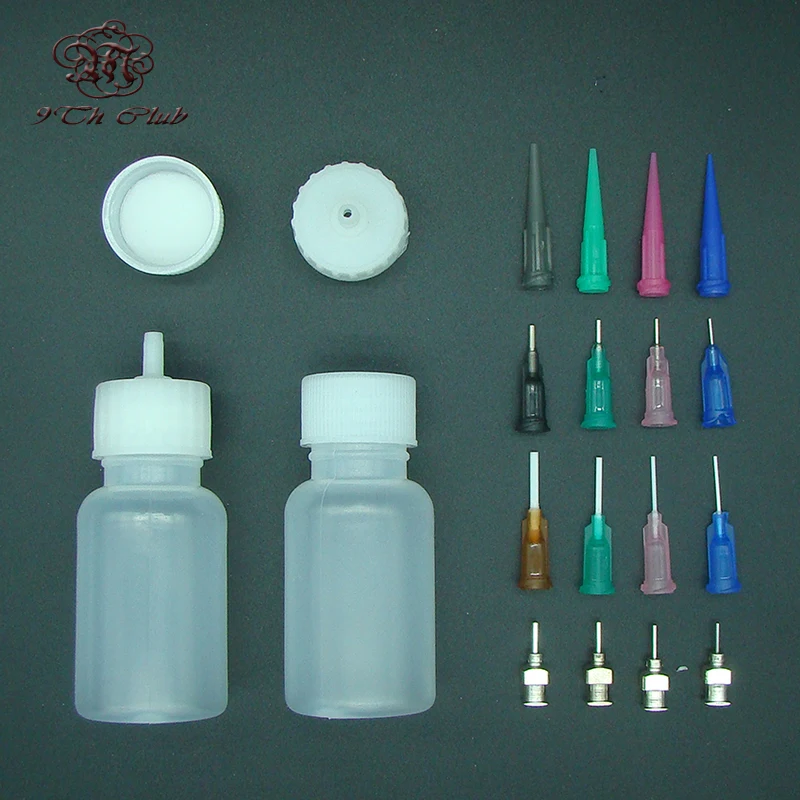 5 Pcs Needle Tip Glue Bottle Squeeze Plastic Bottle Dispensing