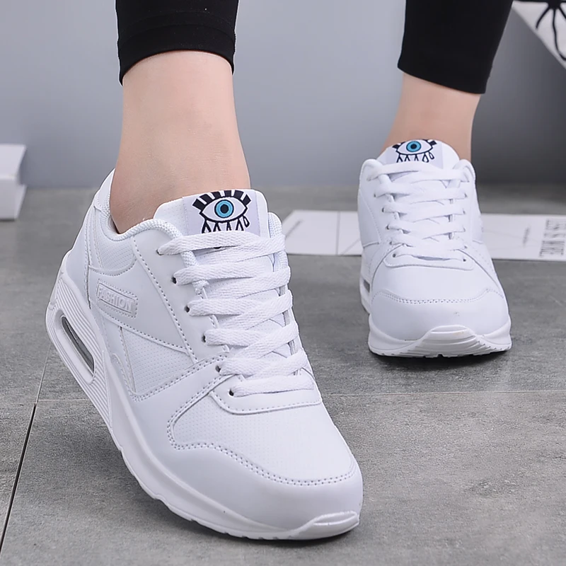Ladies white casual shoes Clearance