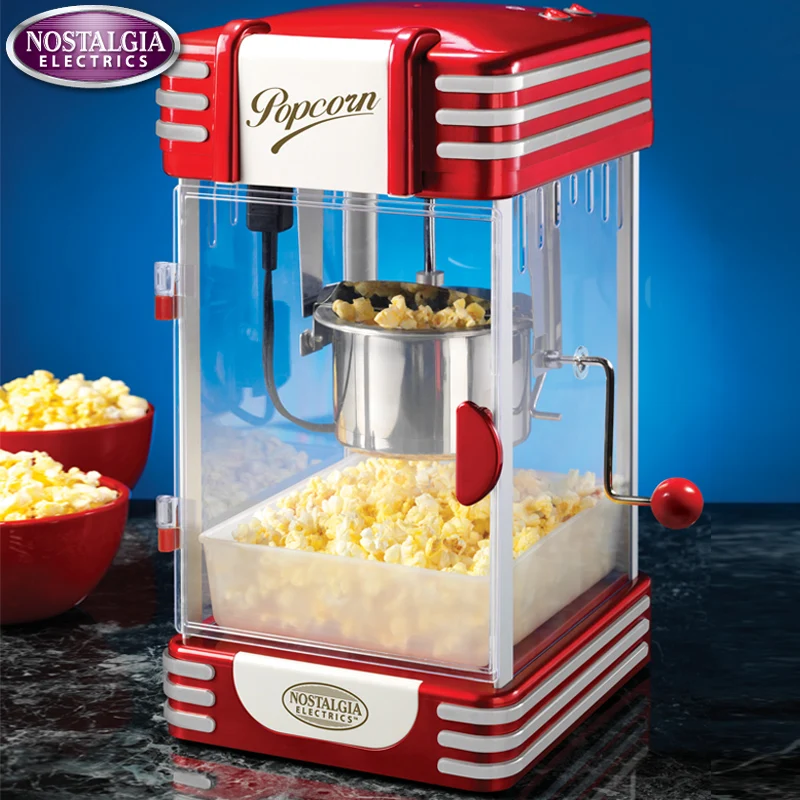 traditional popcorn machine