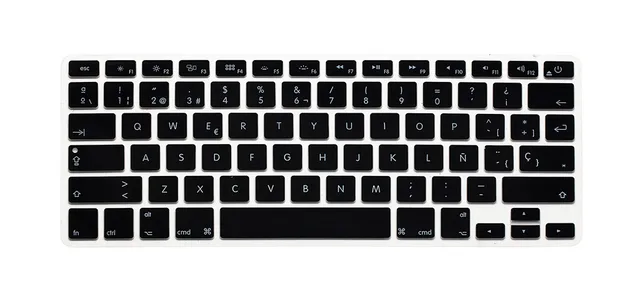 macbook pro with spanish keyboard