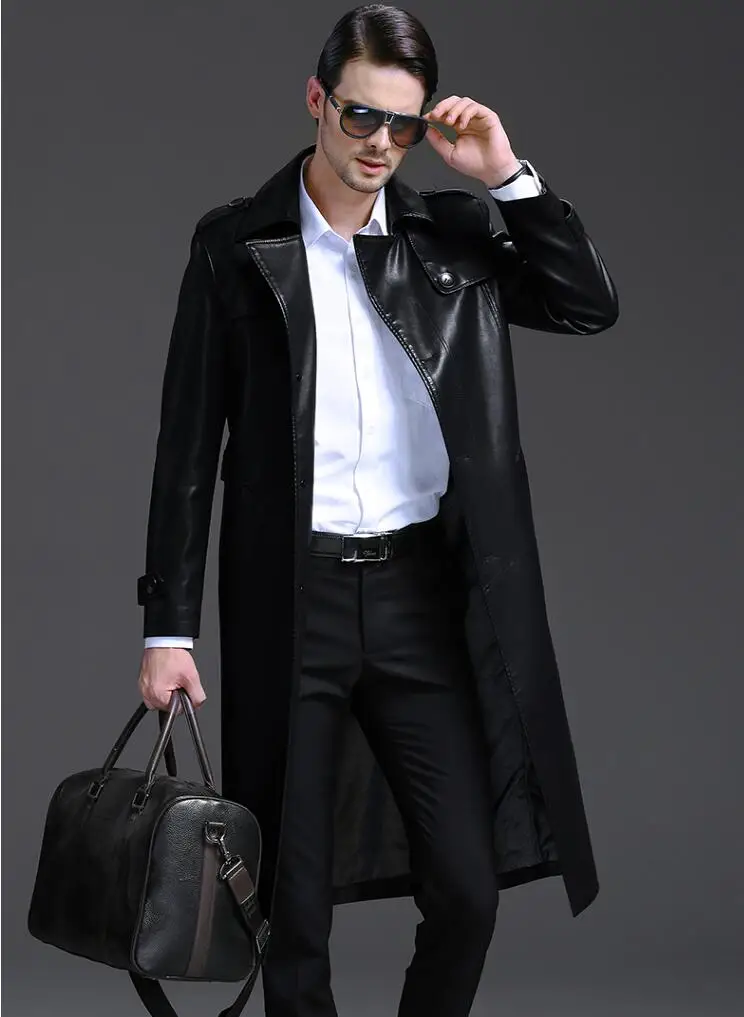 black trench coat korean