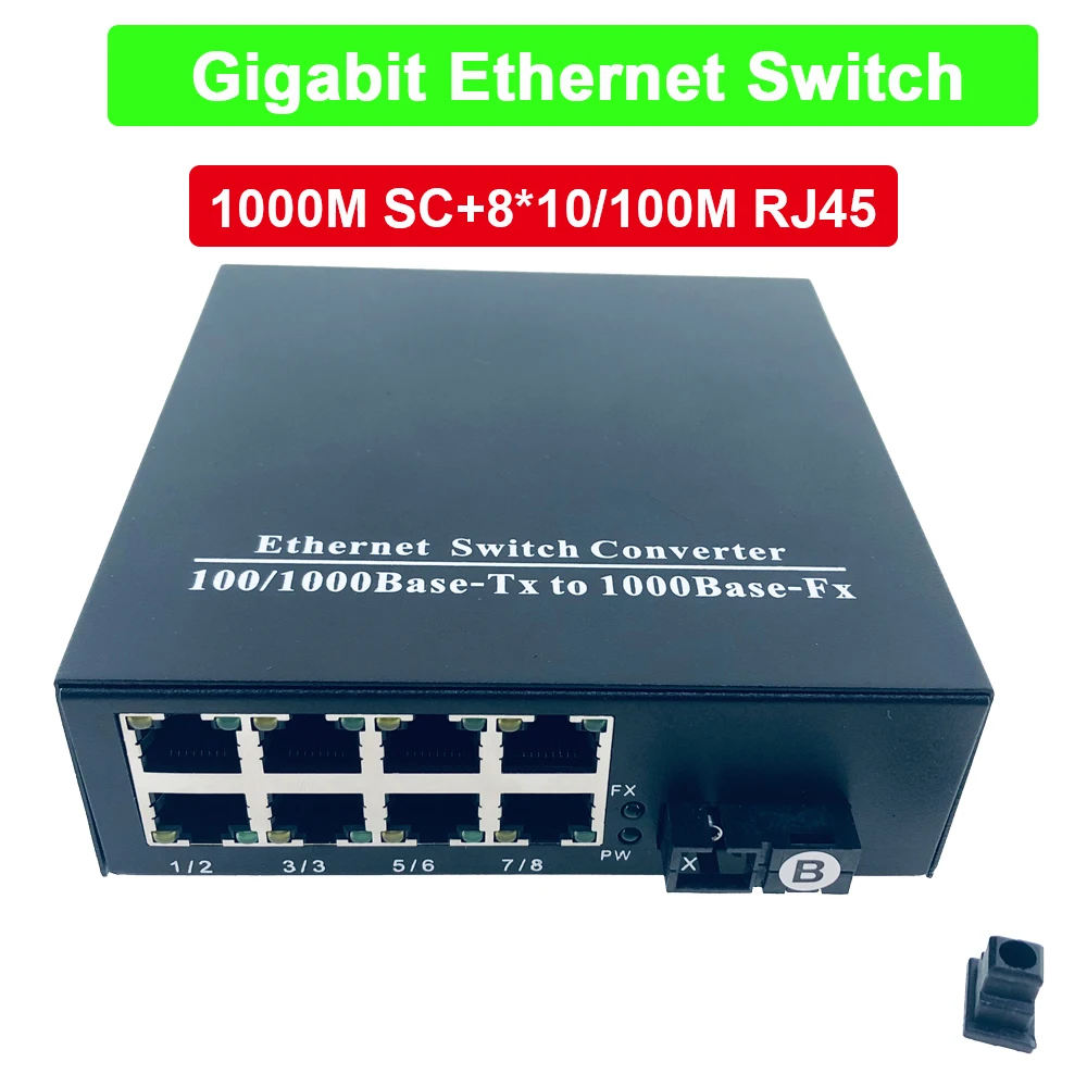 Купить Оборудование связи | 1550nm B Gigabit Fiber Switch Ethernet ...