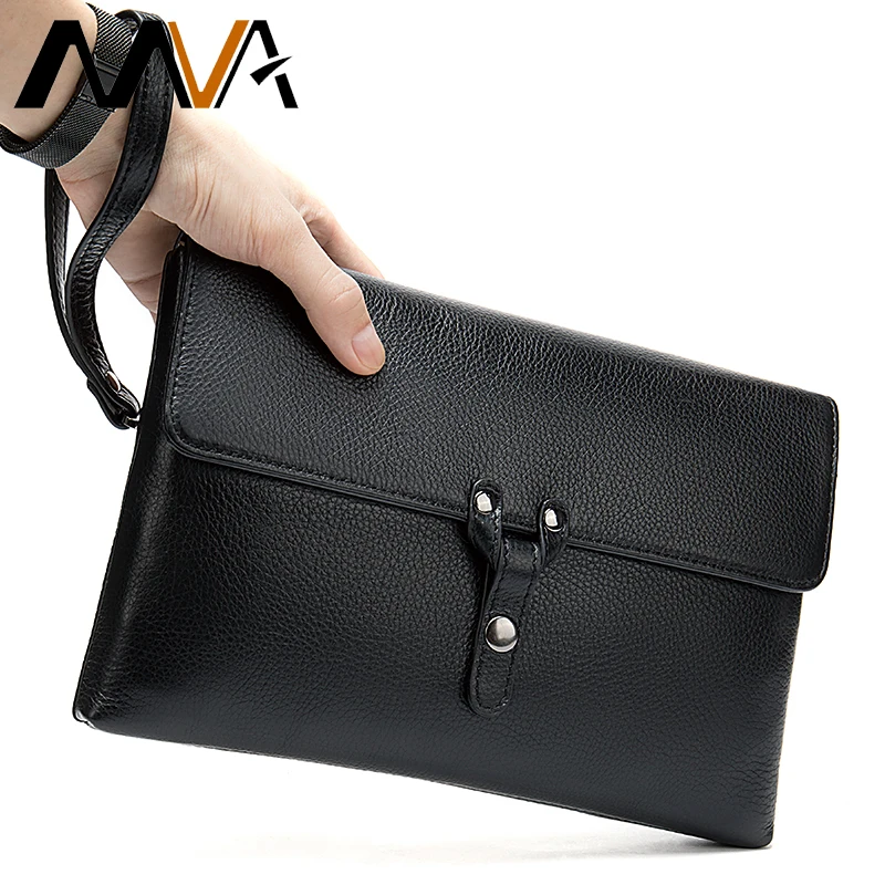 mens leather clutch