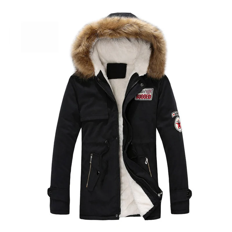 men's slim winter jacket