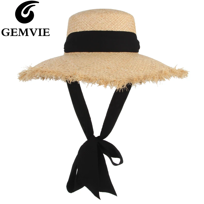 womens straw sun hat with chin strap