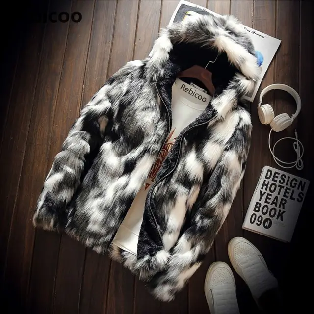 fur zipper jacket